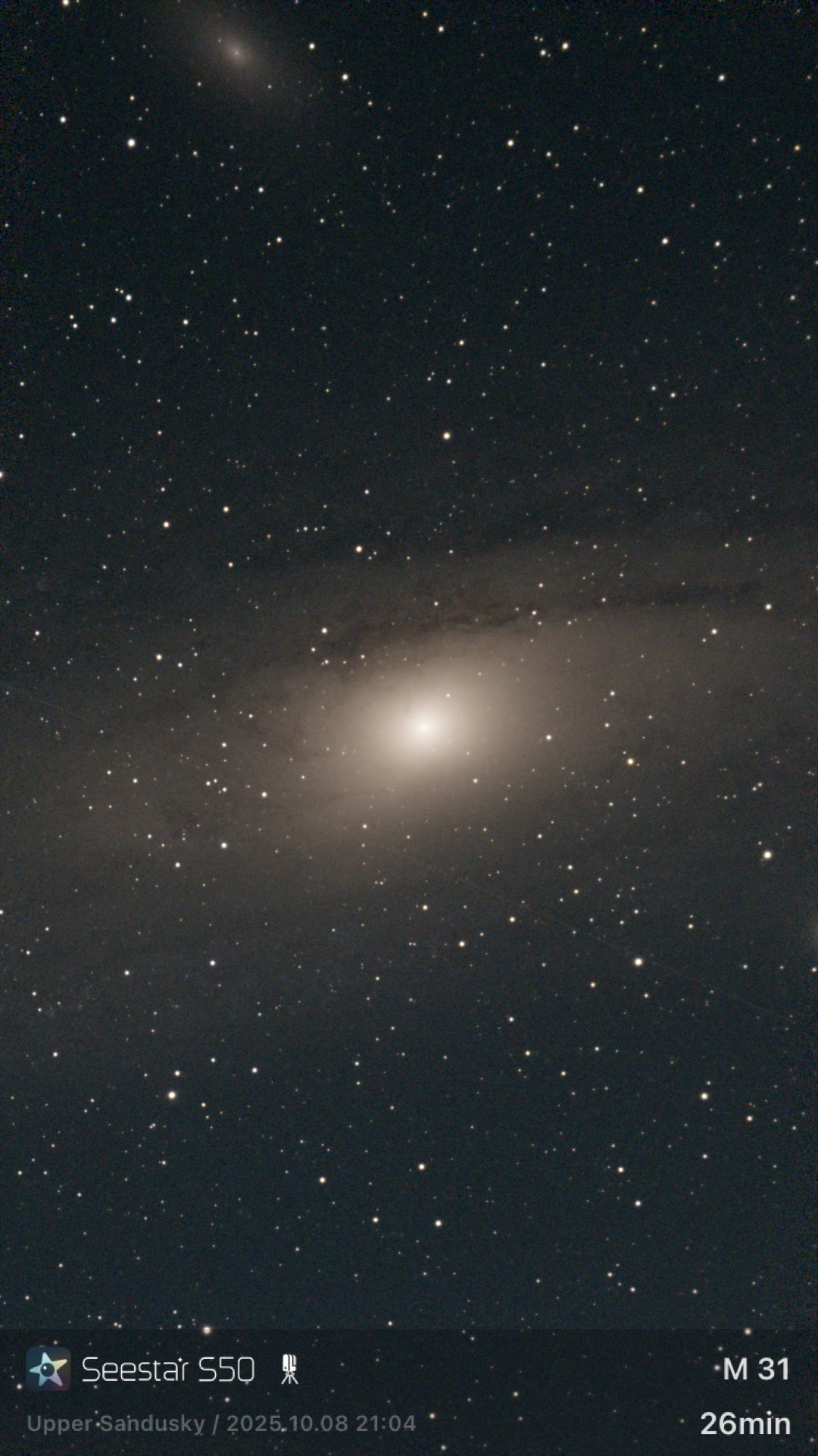 Andromeda image missing